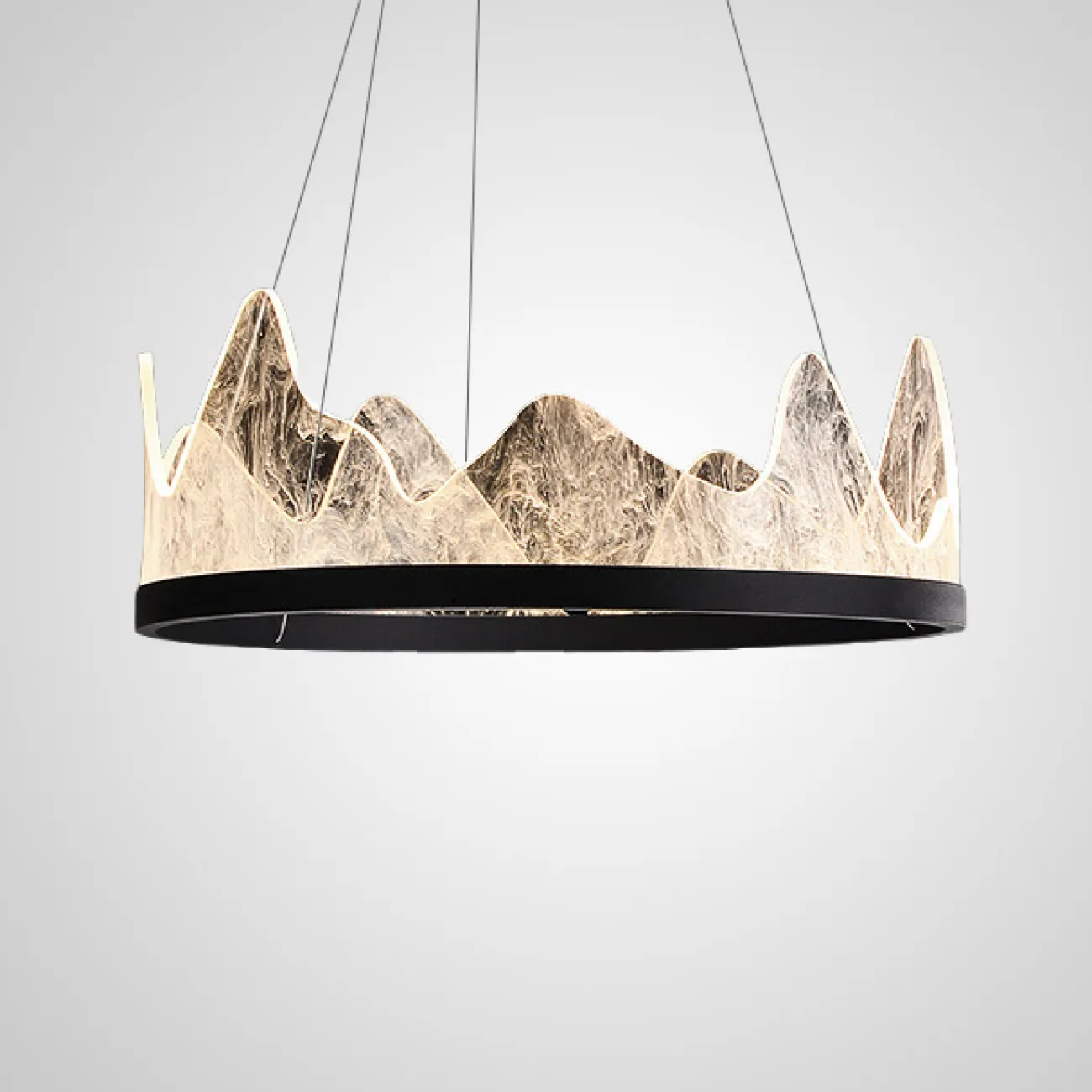 Подвесная люстра REGINA D80 Brass от ImperiumLoft