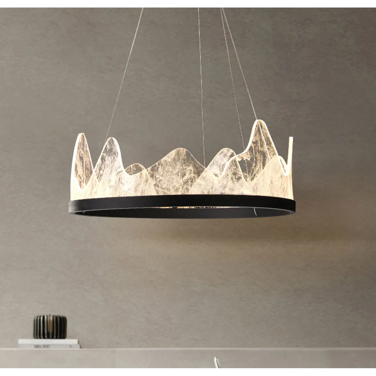 Подвесная люстра REGINA D50 Black от ImperiumLoft