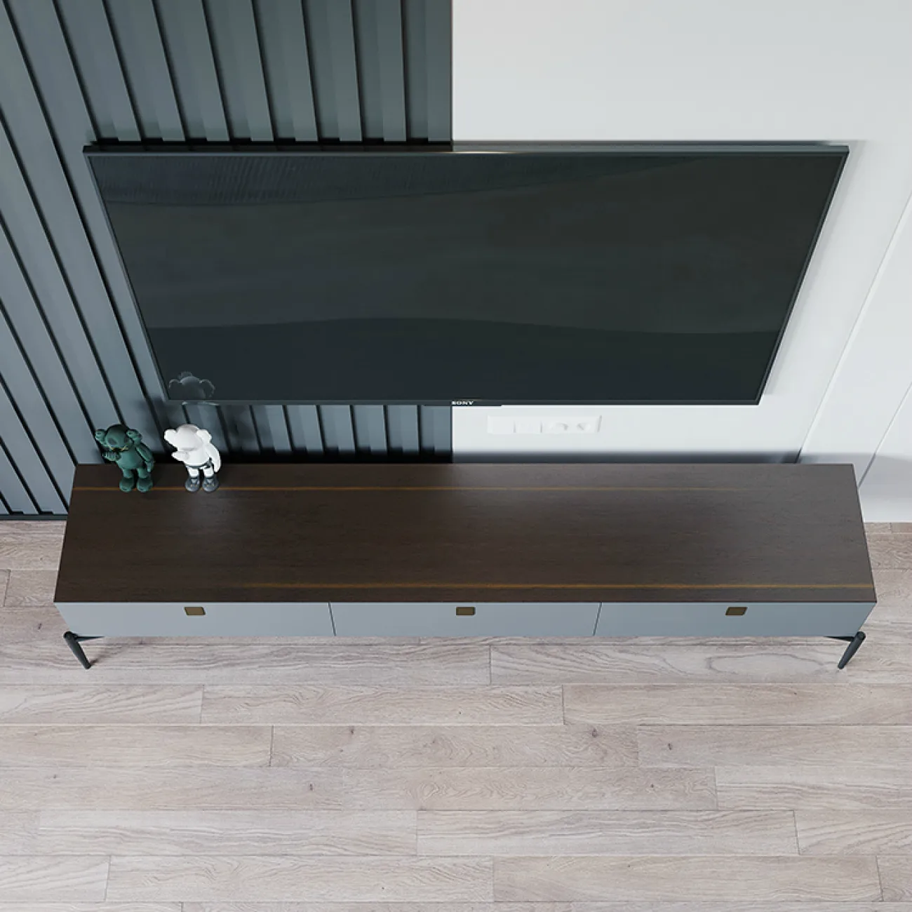 Дизайнерская тумба под TV - LaLume-TV00165