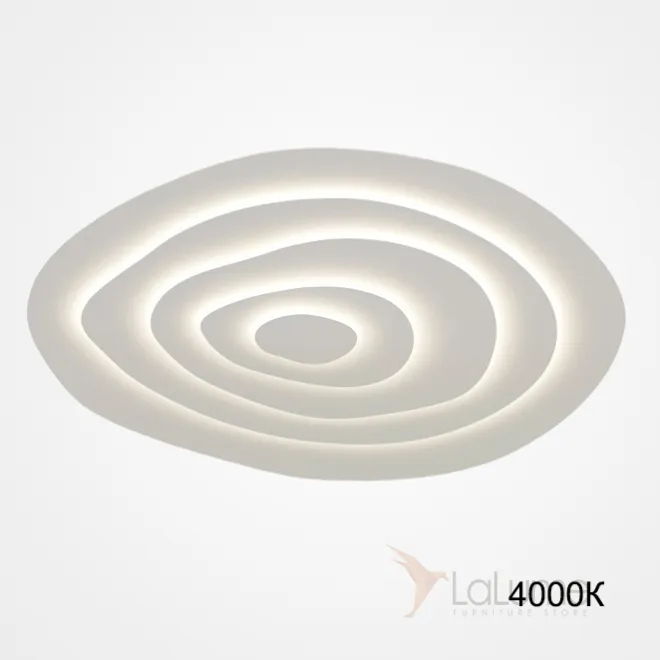 Потолочные светильники из серии GWYN с белыми ассиметричными рассеивателями в форме пирамид GWYN L78 4000К Потолочные светильники из серии GWYN с белыми ассиметричными рассеивателями в форме пирамид GWYN L78 4000К