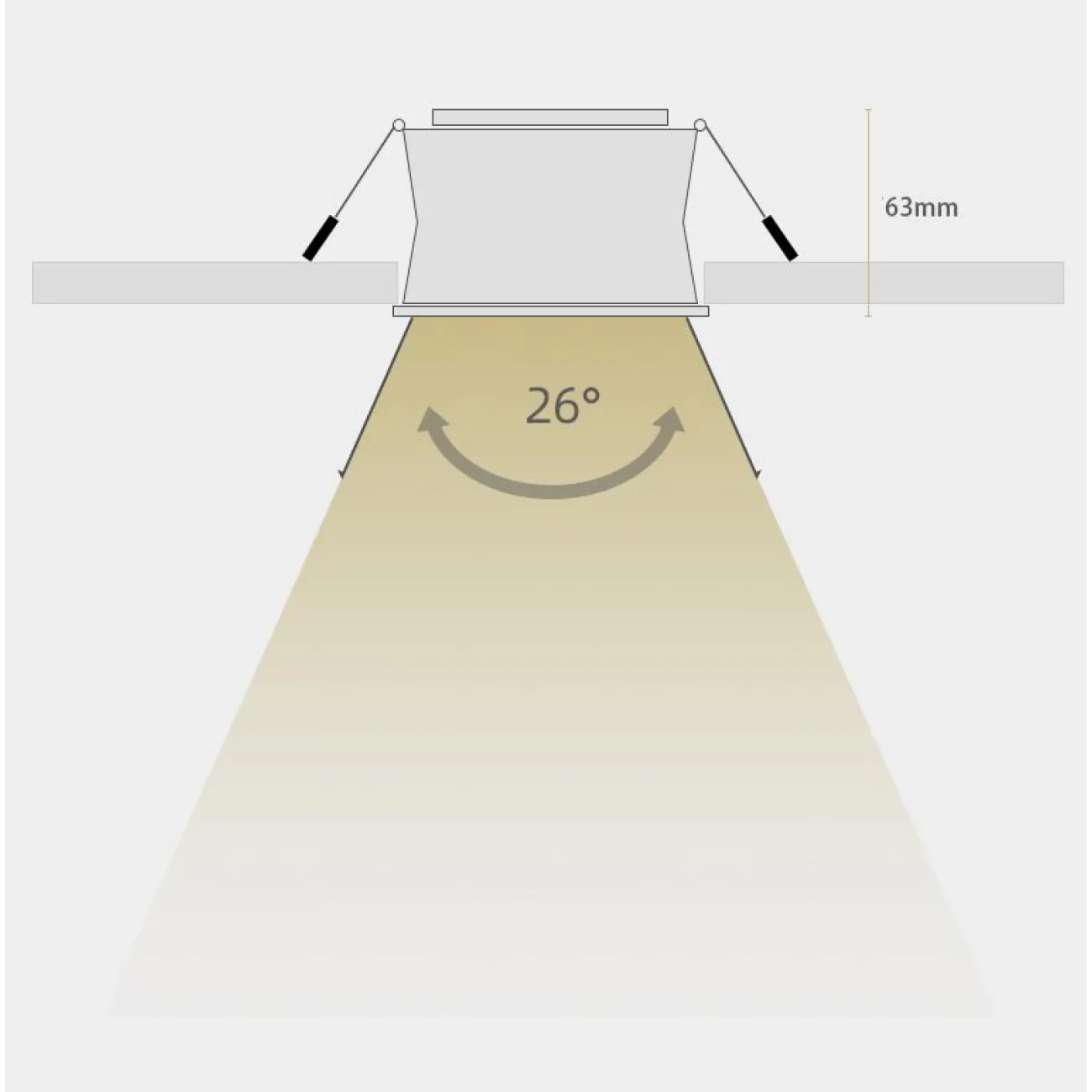 Встраиваемый спот Visio