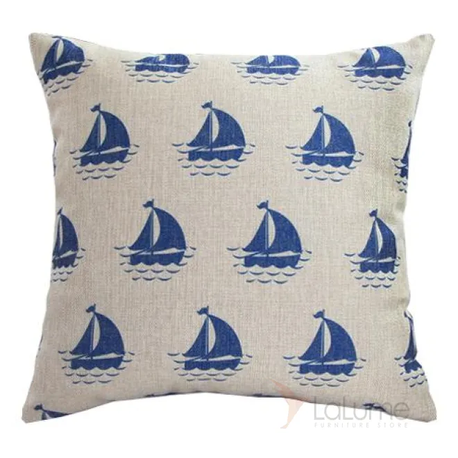 Подушка Stile Marino кораблики от LaLume