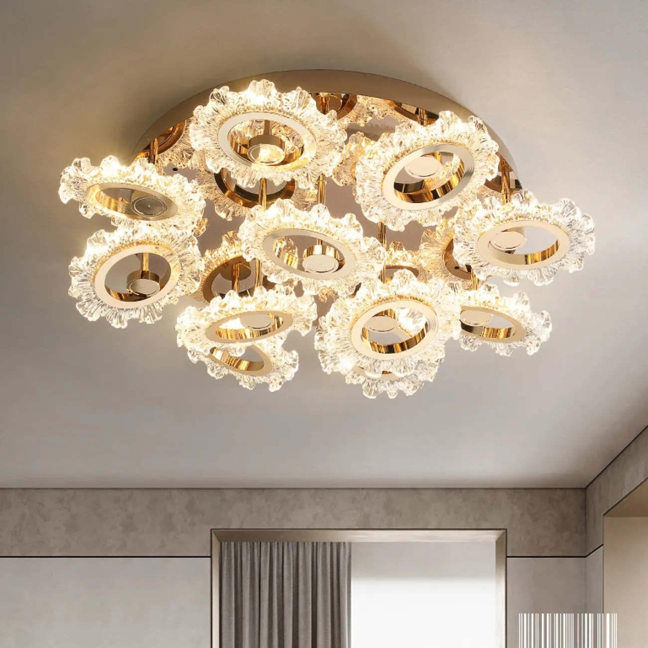 Потолочная люстра MILIA CH D60 от ImperiumLoft