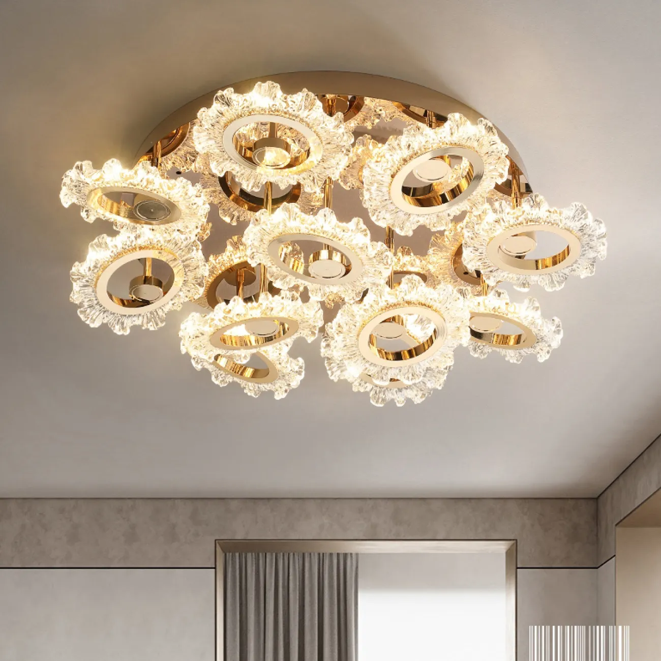 Потолочная люстра MILIA CH D80 от ImperiumLoft