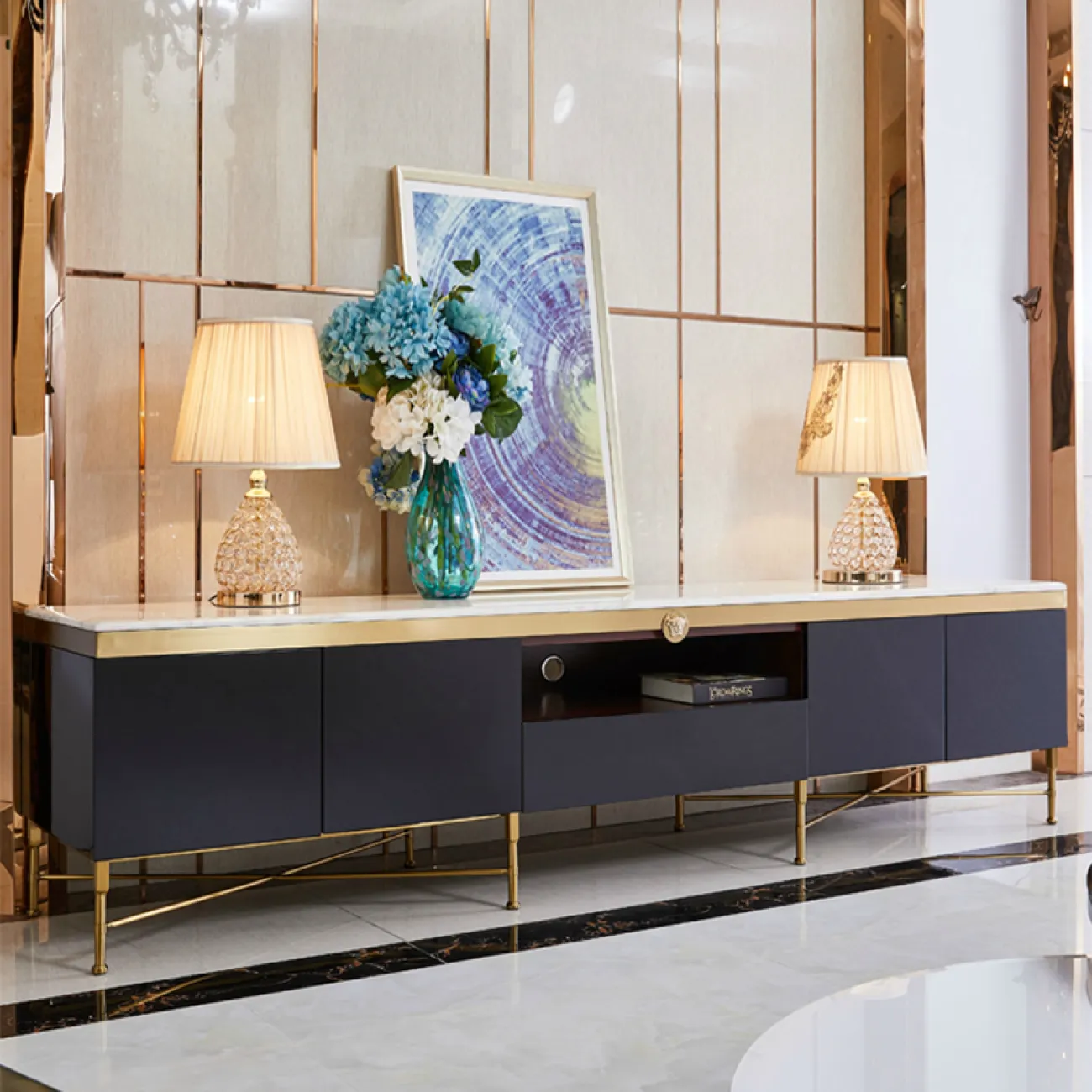 Дизайнерская тумба под TV - LaLume-TV00159 Дизайнерская тумба под TV - LaLume-TV00159