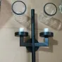 Настенный светильник в стиле постмодерн FEAT WALL L2 Brass