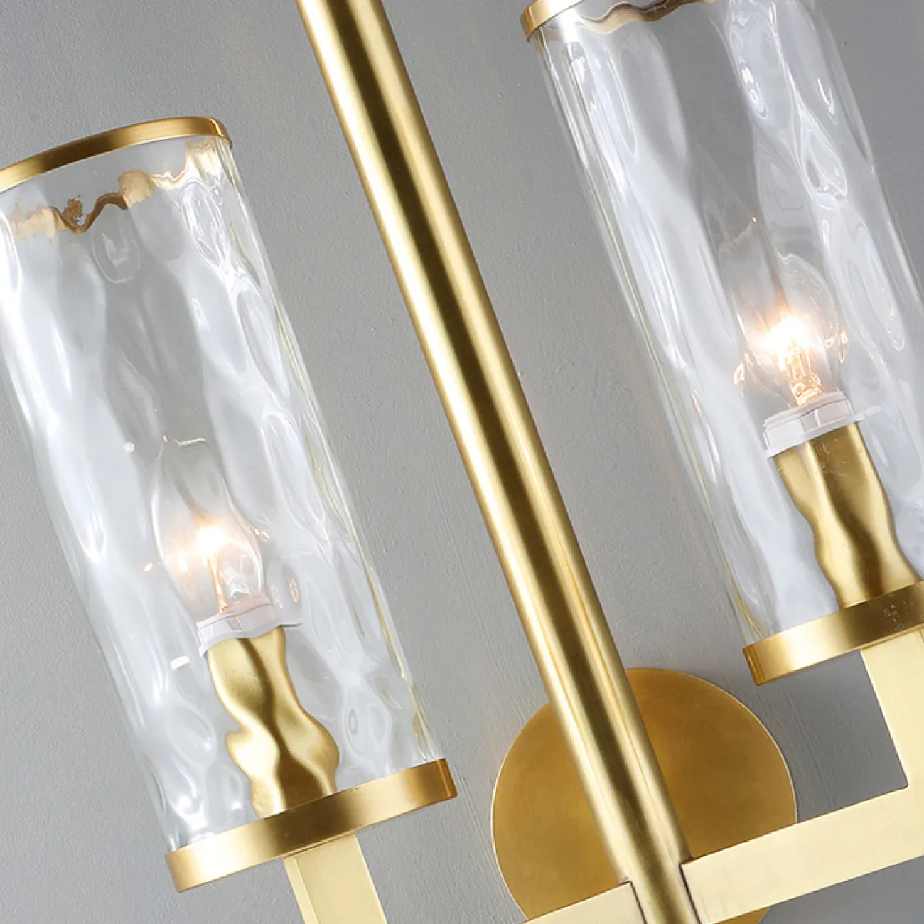 Настенный светильник в стиле постмодерн FEAT WALL L2 Black