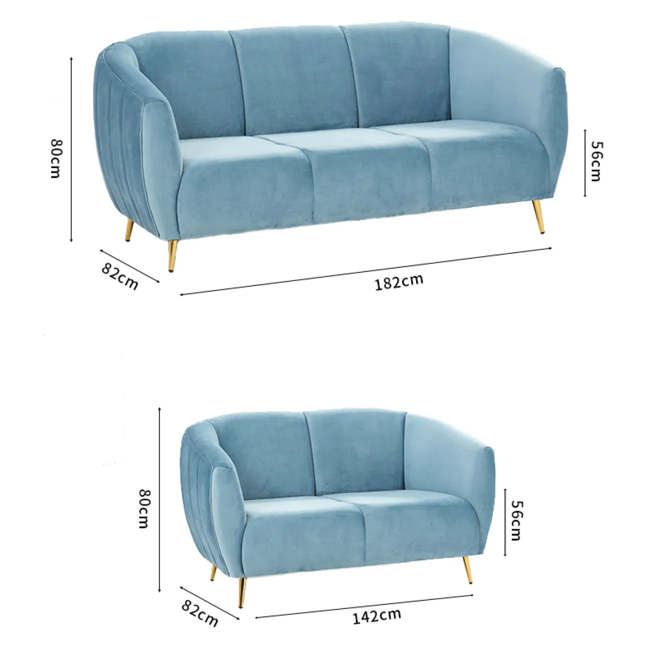 Дизайнерский диван LaLume-DV00105