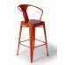 Барный стул Tolix Bar Stool 75 Armchair Backed