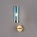 Настенный светильник Agne Blue Glass Tube wall light