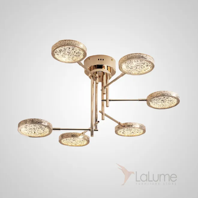 Потолочная люстра NAINA B CH B L6 от ImperiumLoft