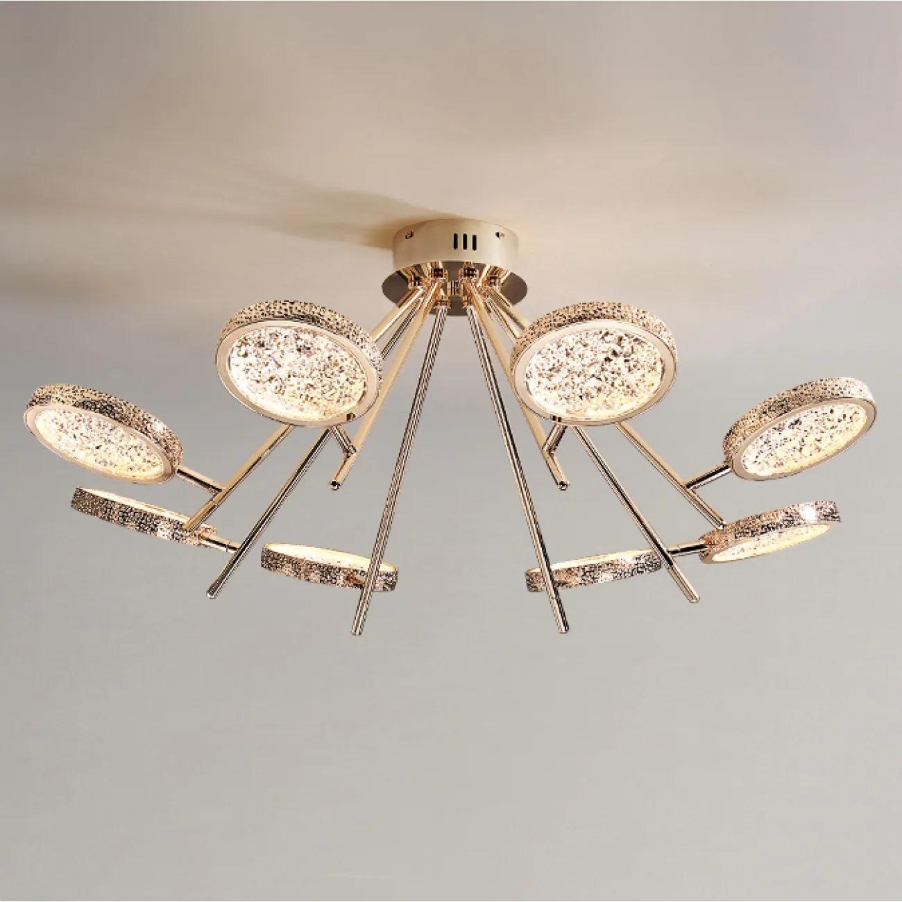 Потолочная люстра NAINA B CH A L8 от ImperiumLoft