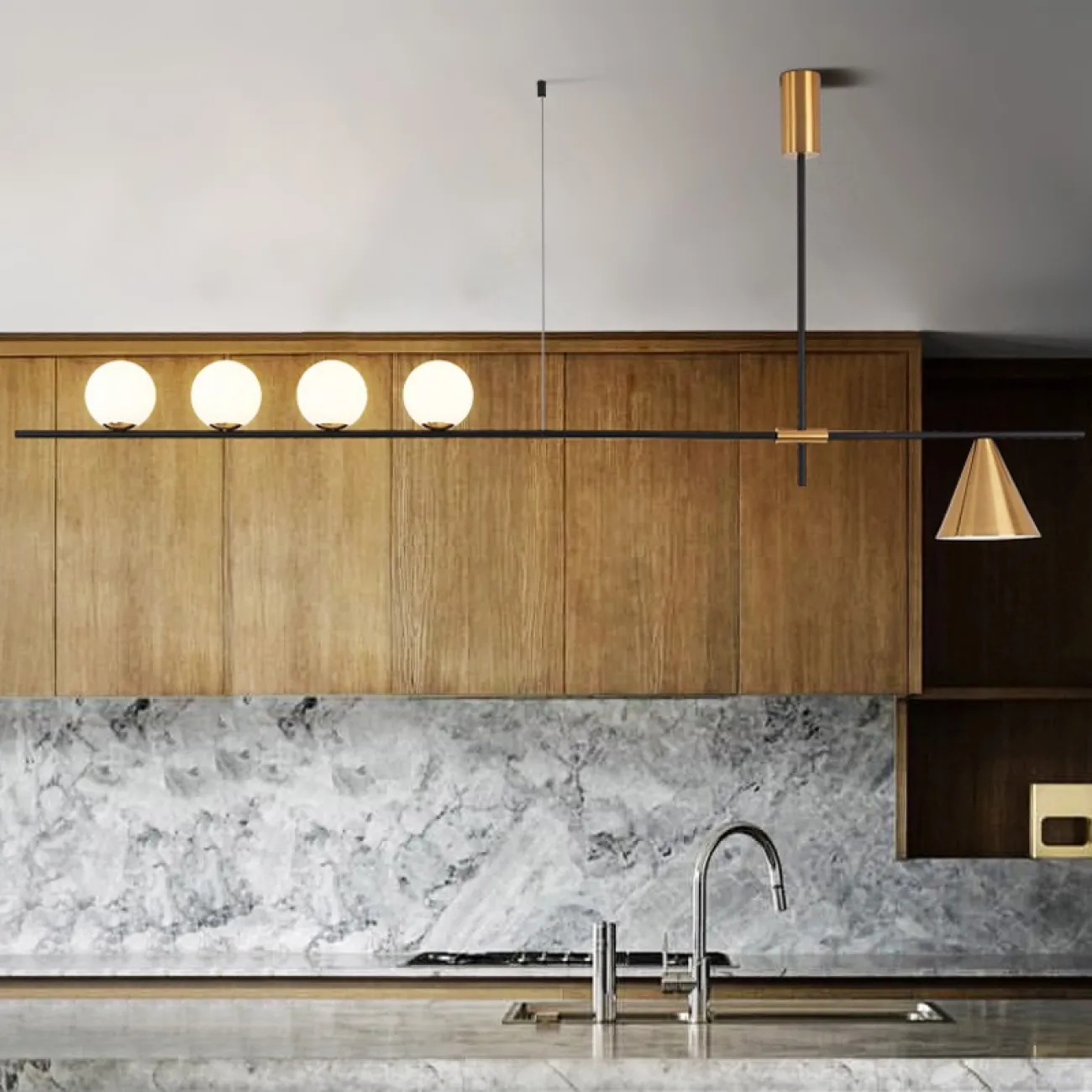 Подвесная люстра SKAGEN 5 от ImperiumLoft