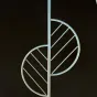 Подвесной светильник LEAF A Голубой от ImperiumLoft