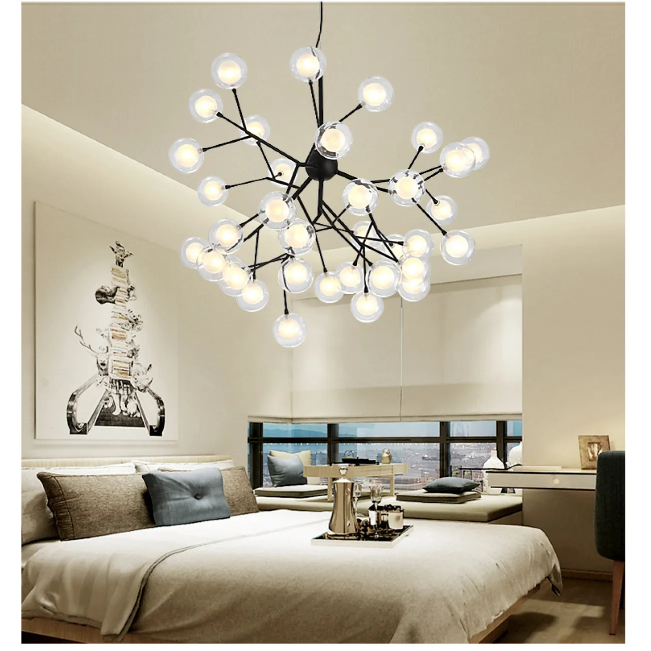 Подвесная люстра FIOCHI L36 White от ImperiumLoft