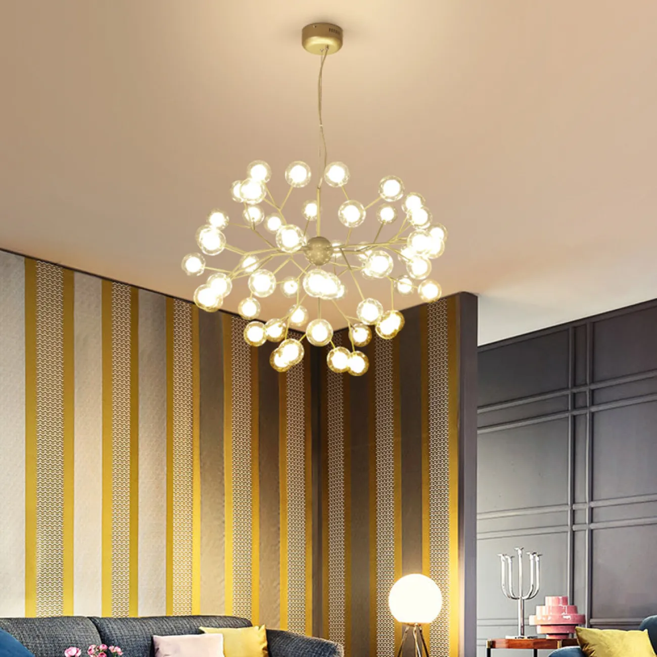 Подвесная люстра FIOCHI L36 White от ImperiumLoft