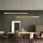 Подвесной светильник HELKEN DUO L115+155 Brass от ImperiumLoft