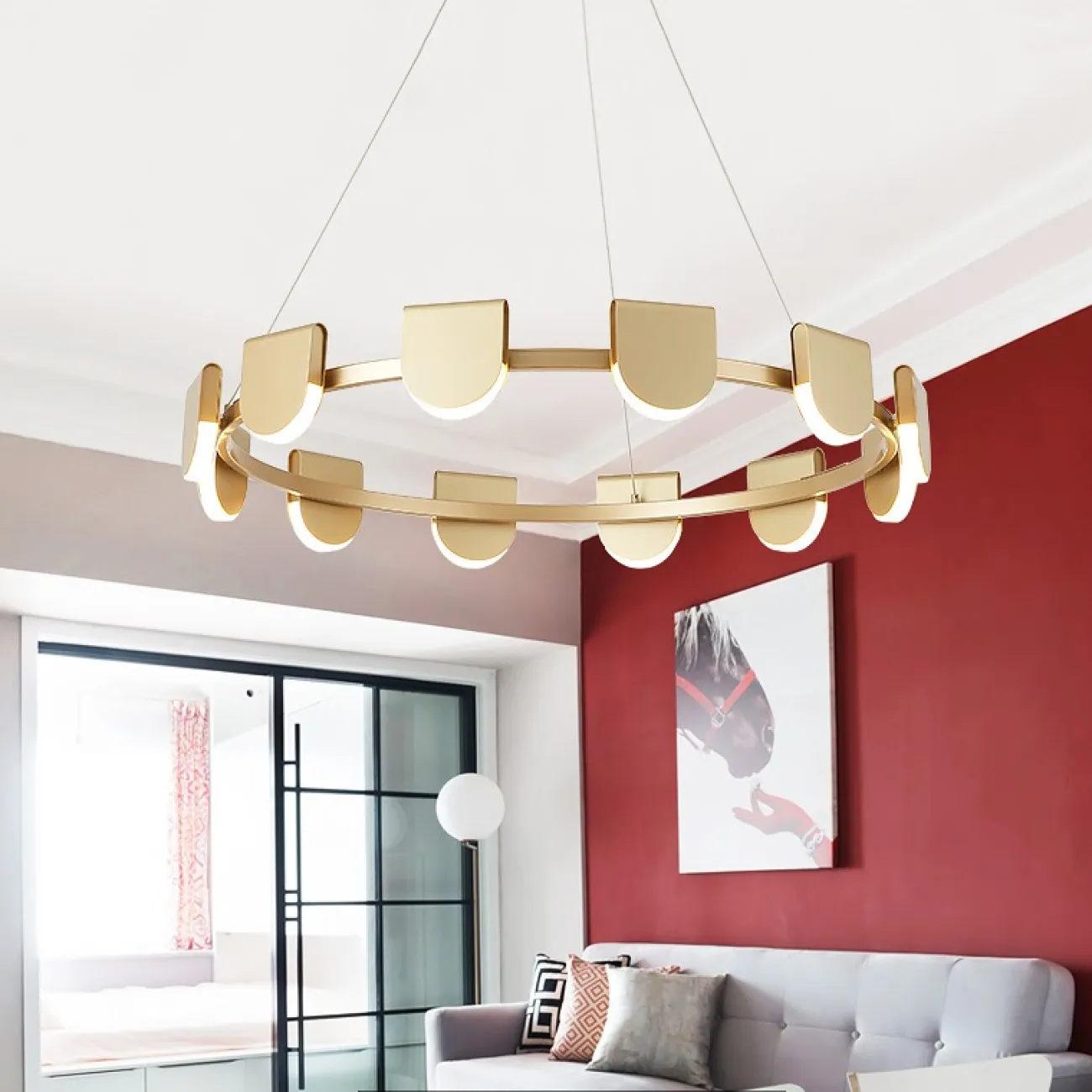 Подвесная люстра CANTO 12 D87 от ImperiumLoft