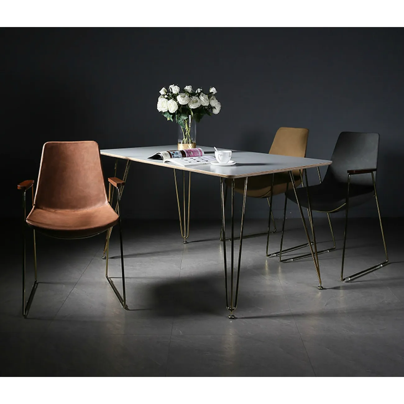 Дизайнерский обеденный стул LaLume-ST00226