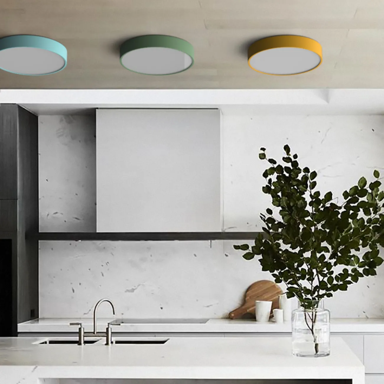 Потолочный светильник DISC COLOR D30 Grey от ImperiumLoft