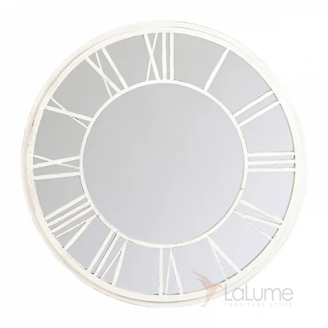 Зеркало настенное Clock White
