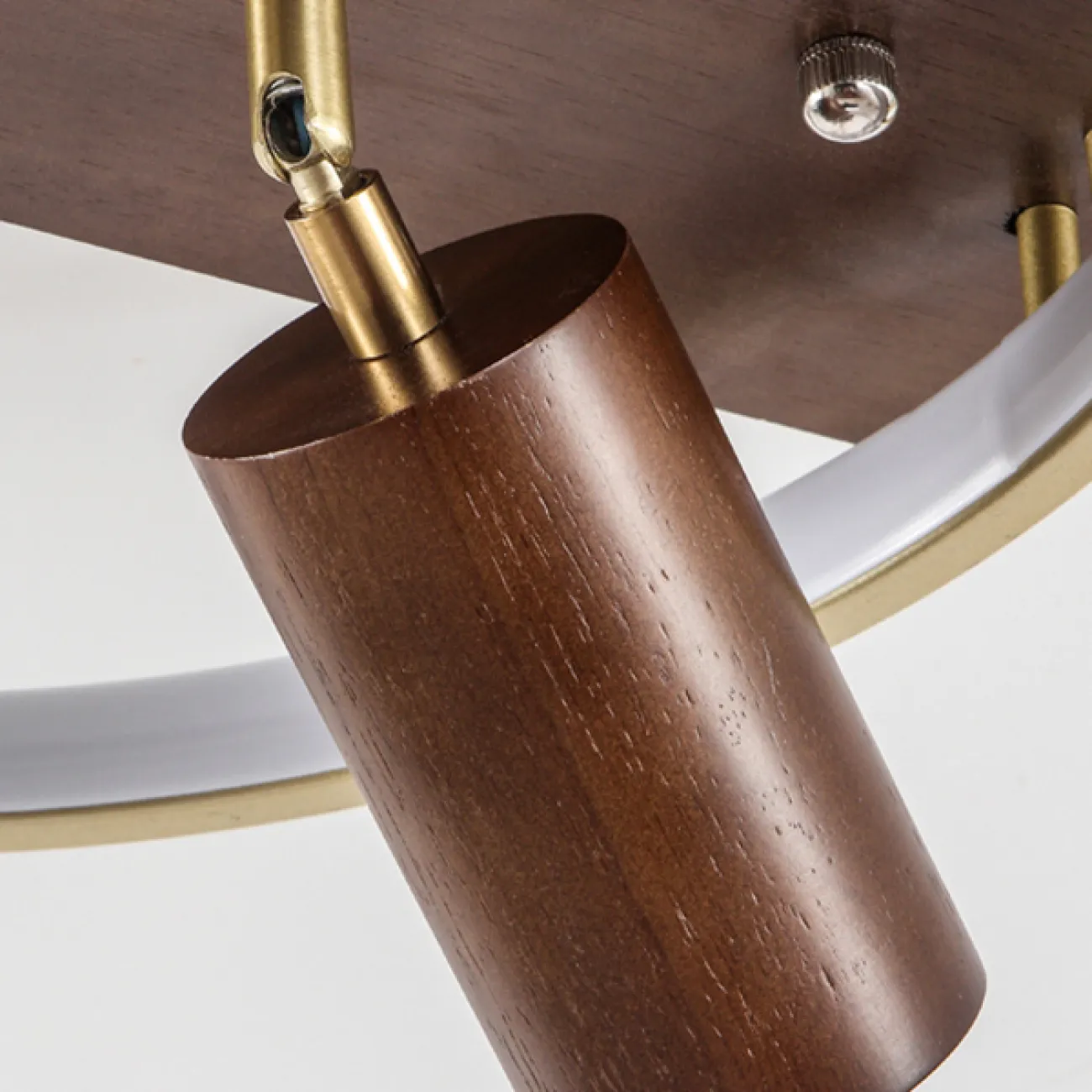 Потолочный светильник DIDRIKA L65 Dark Brown Трехцветный свет от ImperiumLoft
