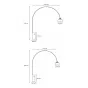 Торшер Flos Arco designed by Achille Castiglioni	in 1962 от LaLume