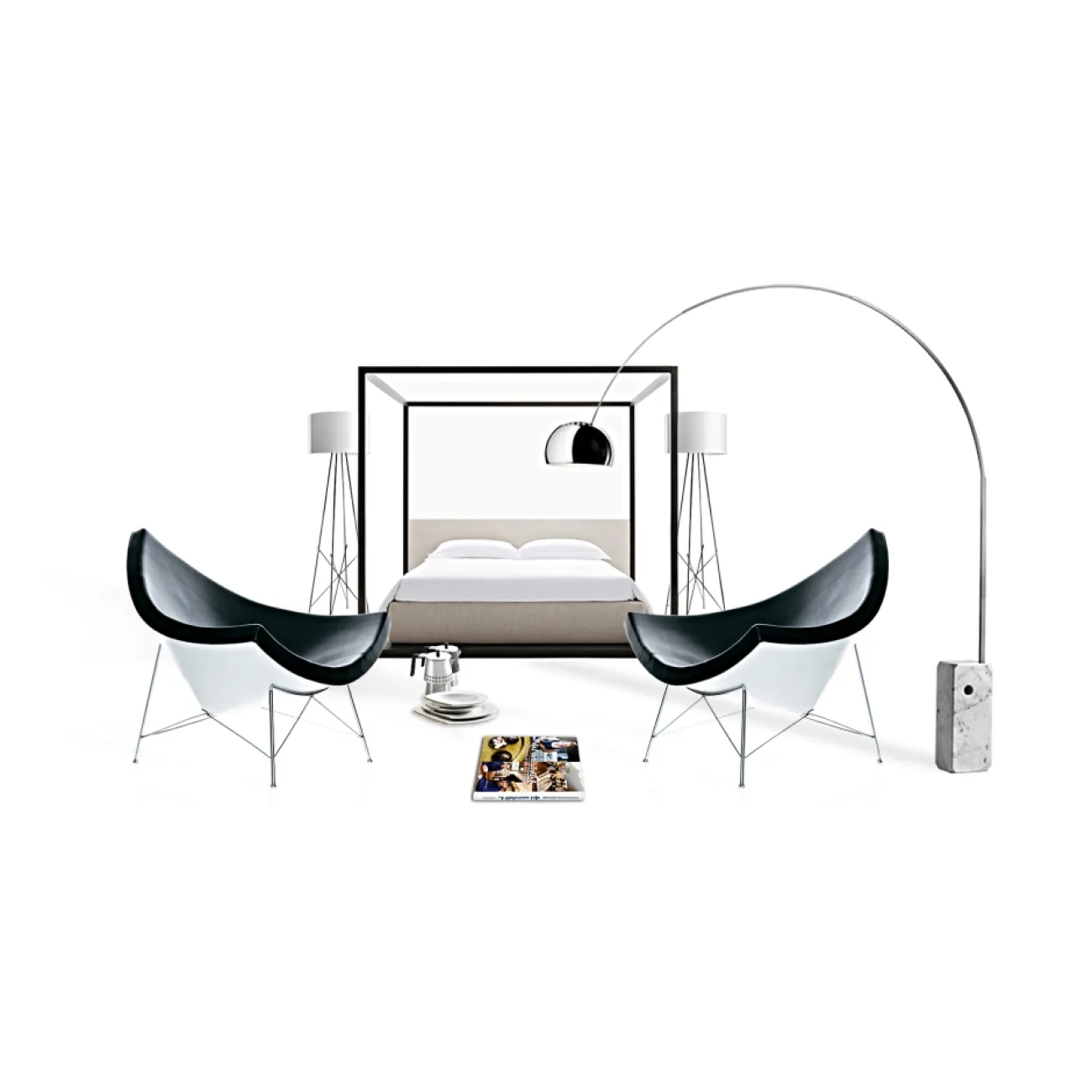 Торшер Flos Arco designed by Achille Castiglioni	in 1962 от LaLume