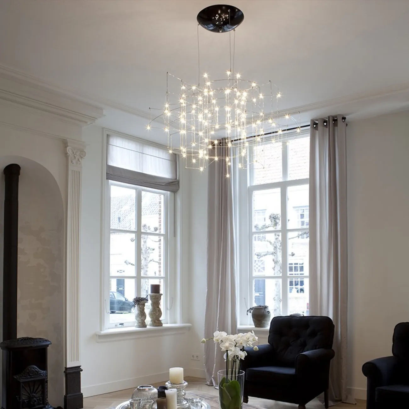 Люстра на геометрическом каркасе CHILL B от ImperiumLoft Люстра на геометрическом каркасе CHILL B от ImperiumLoft