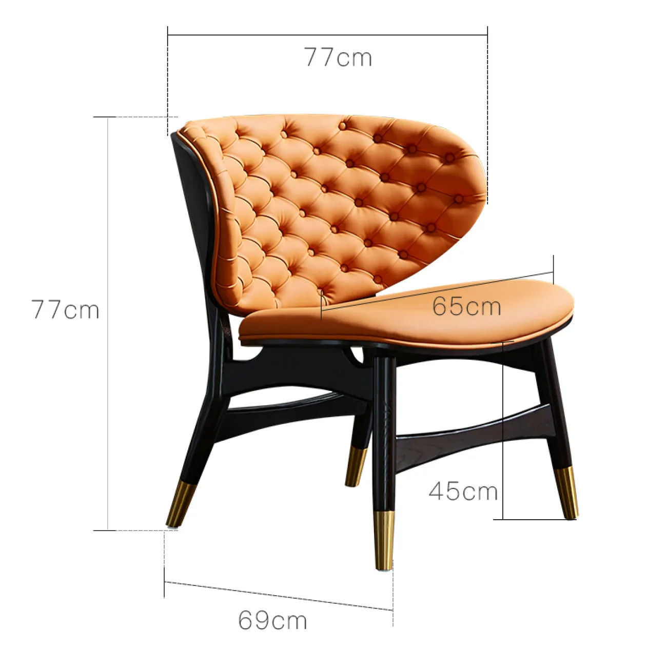 Дизайнерское кресло LaLume-KK00188 Дизайнерское кресло LaLume-KK00188