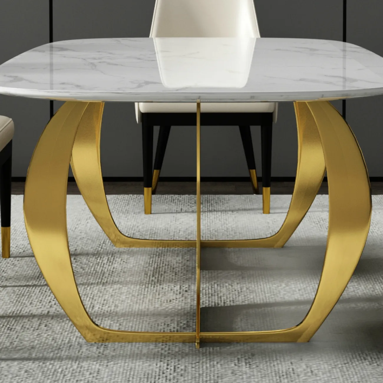 Дизайнерский обеденный стол LaLume-AZ00300