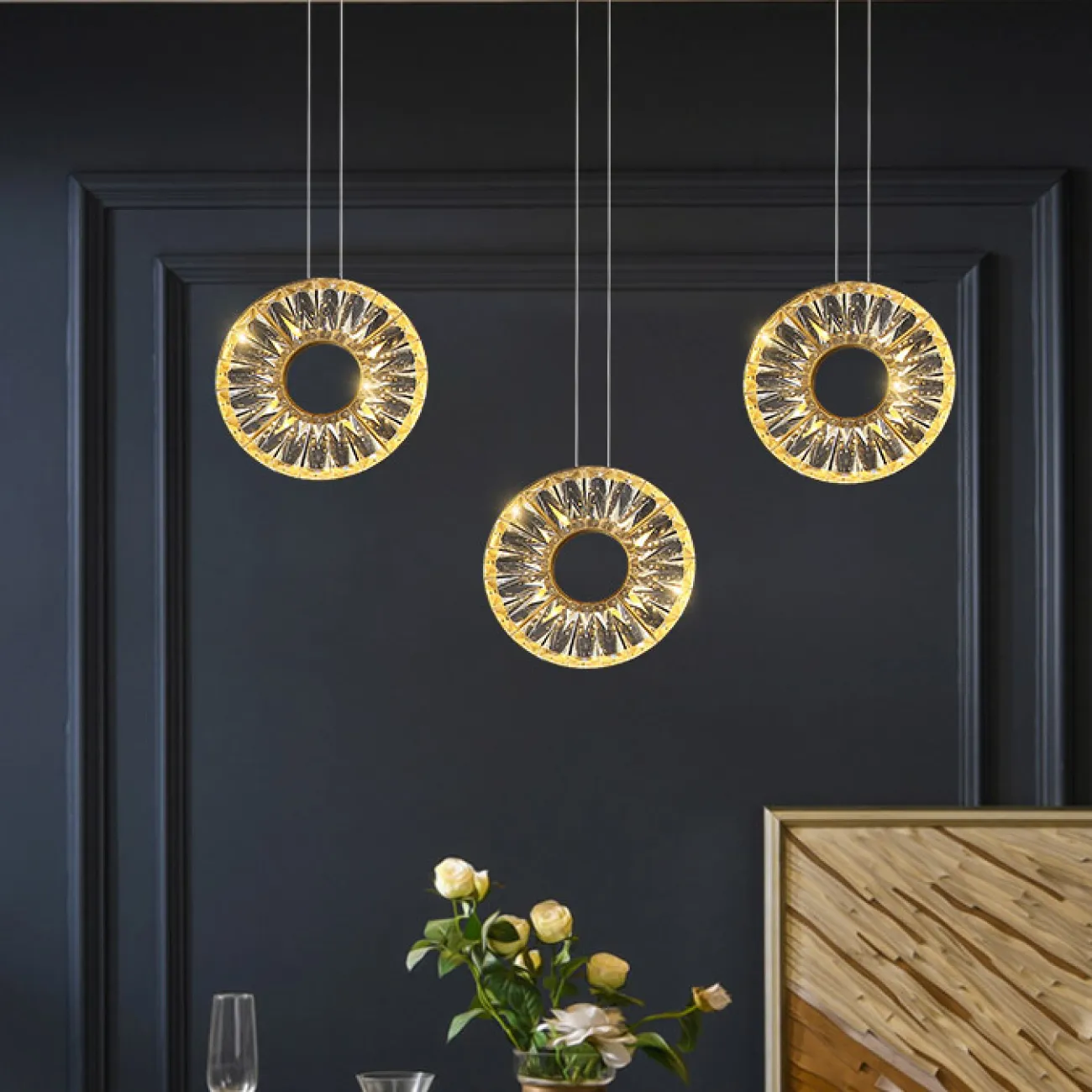 Подвесной светильник GODIVA brass 4000К от ImperiumLoft