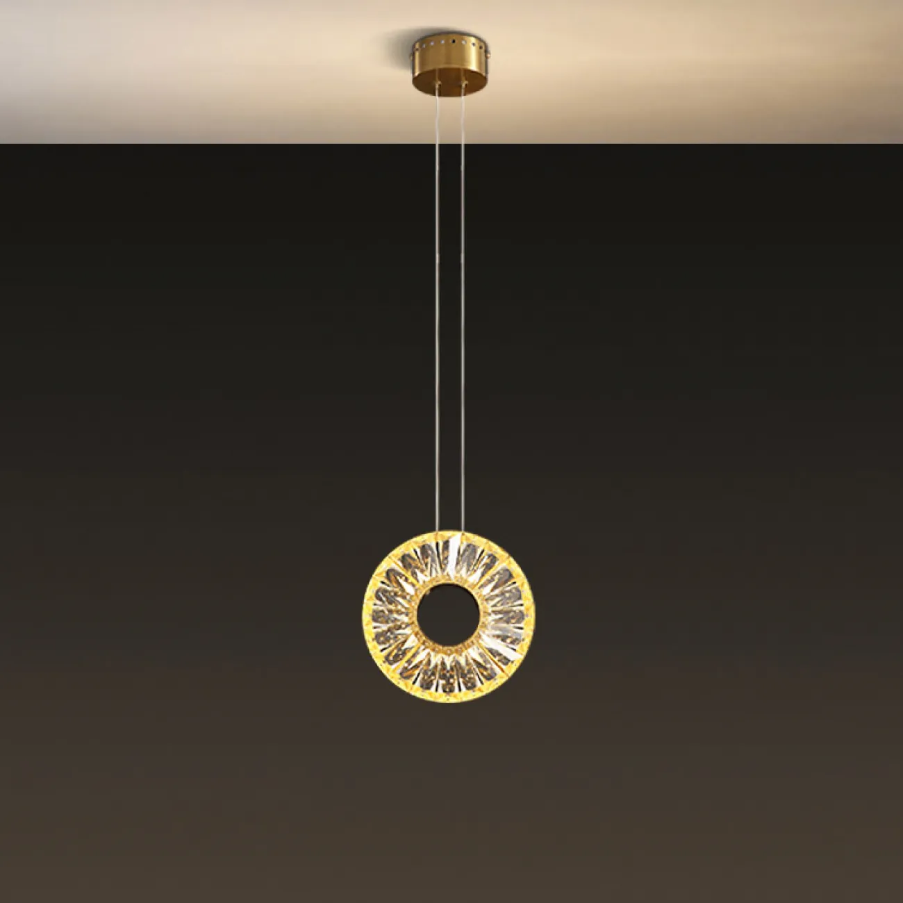 Подвесной светильник GODIVA brass 4000К от ImperiumLoft