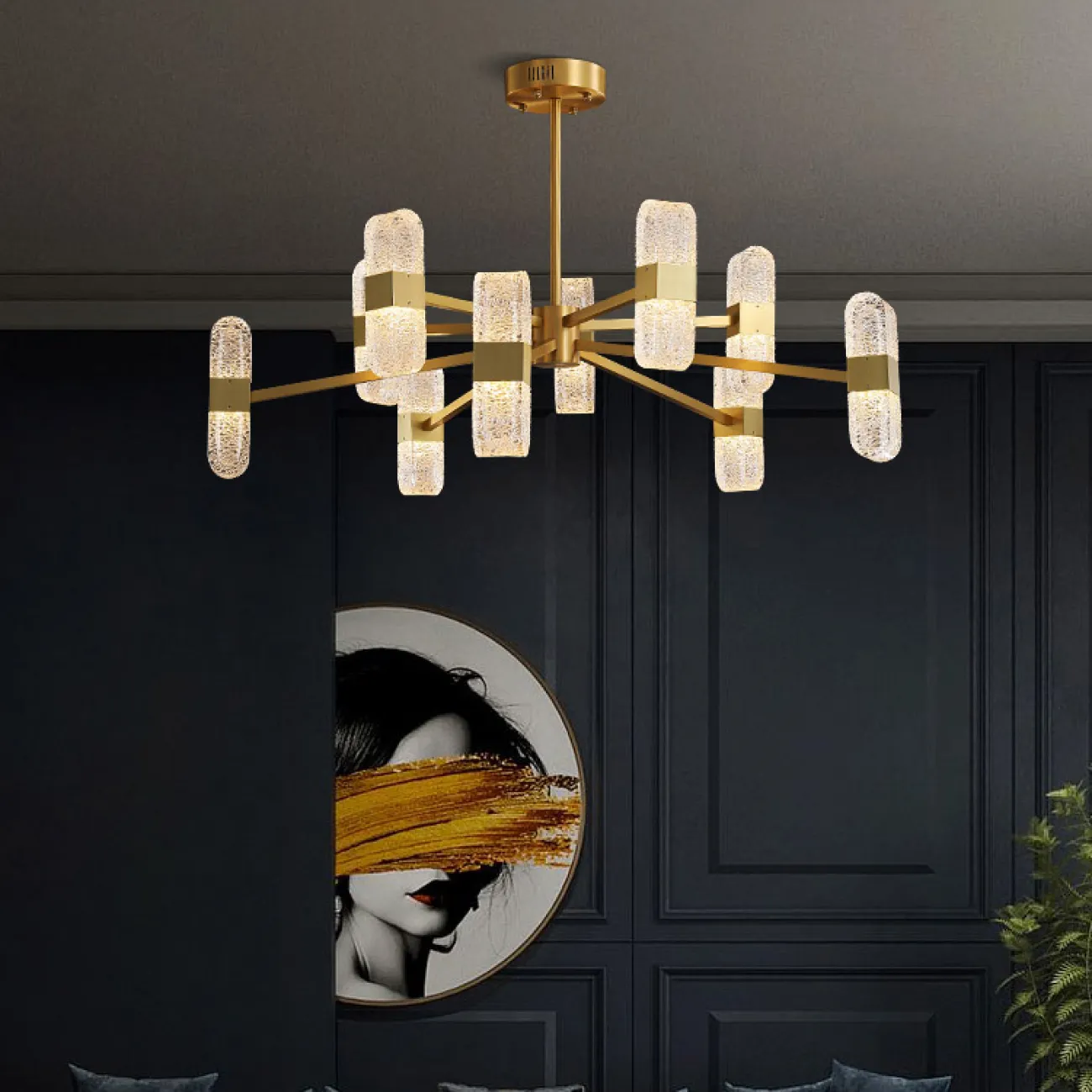 Потолочная люстра CHARLIN CH L10 от ImperiumLoft