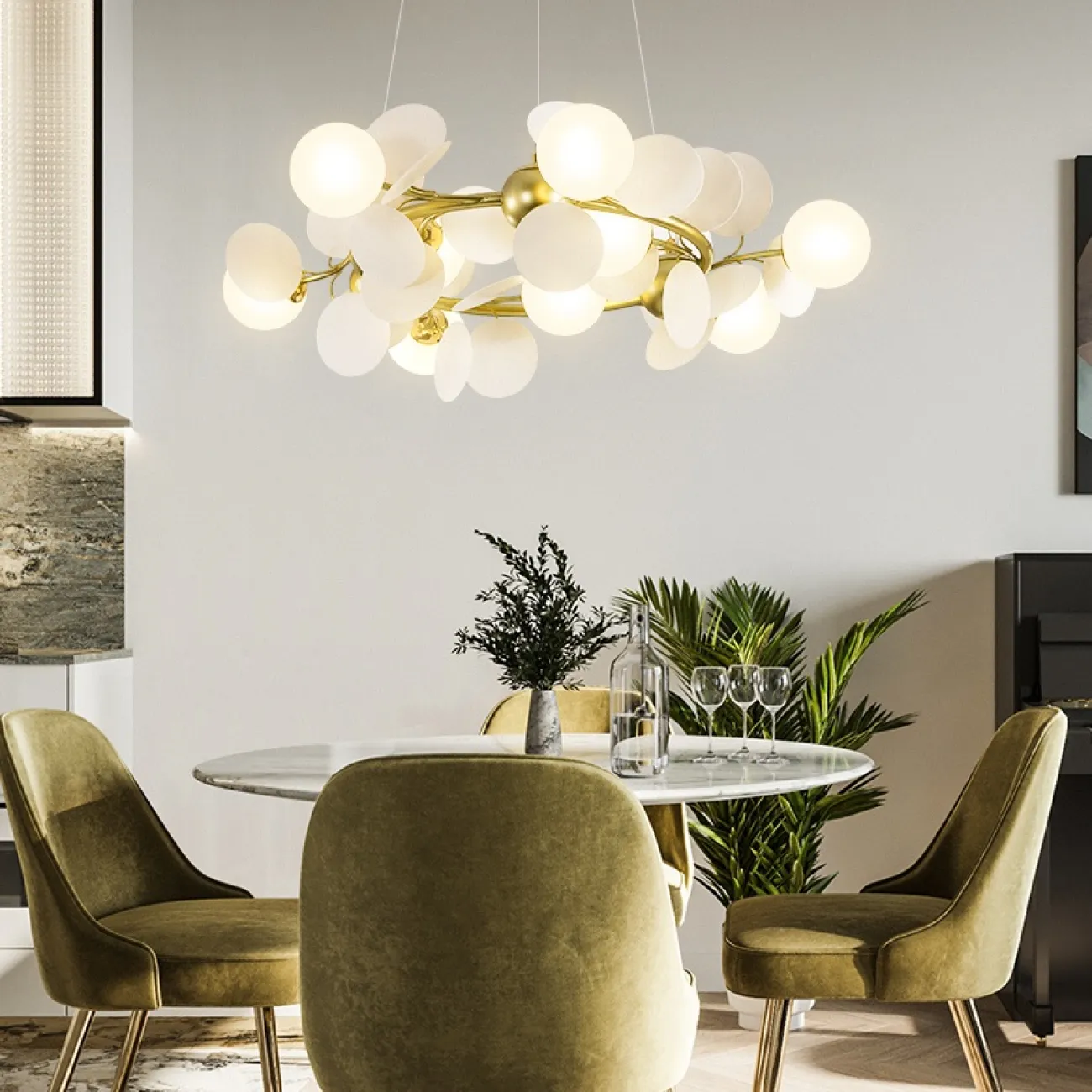 Кольцевая люстра MATISSE R SELF D70 от ImperiumLoft