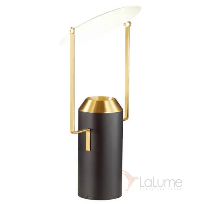 Настольная лампа Black Cylinder Table Lamp