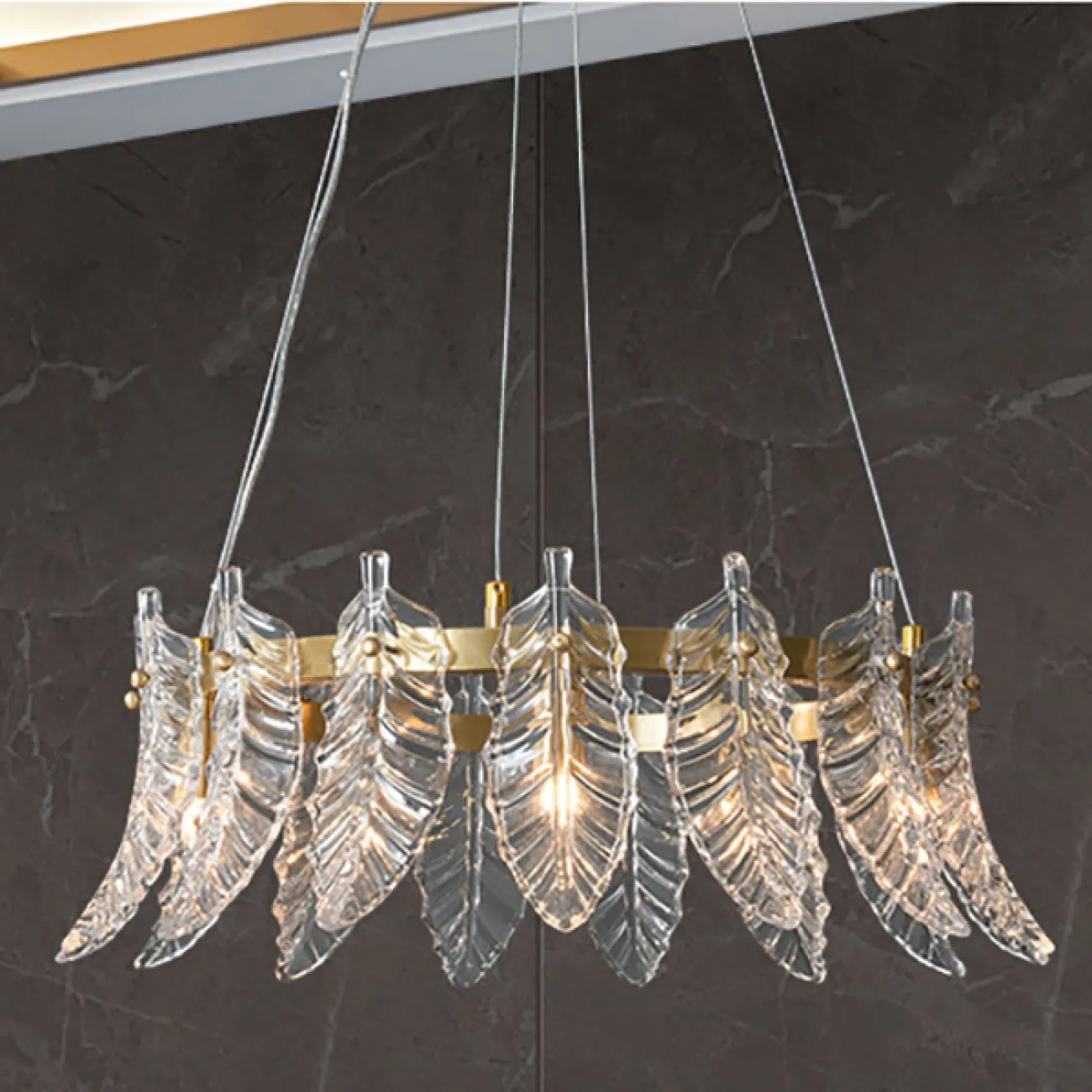 Подвесная люстра PERLINE D46 D78 от ImperiumLoft