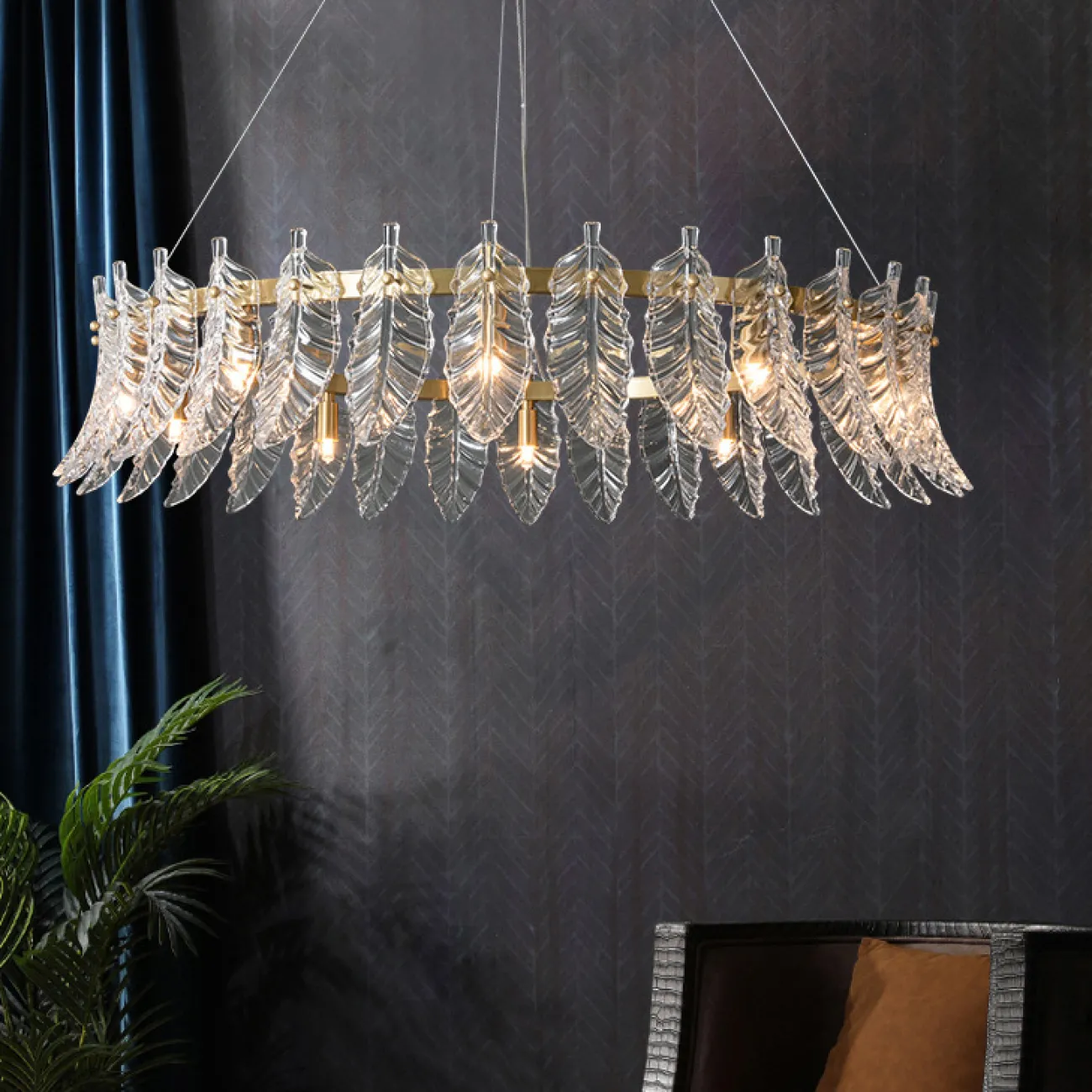 Подвесная люстра PERLINE D46 D78 от ImperiumLoft