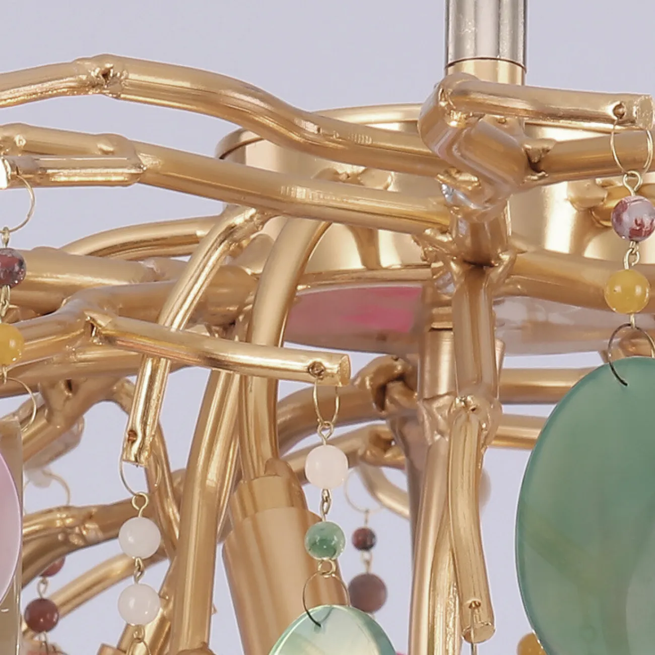 Подвесная люстра AGATE BLUE от ImperiumLoft