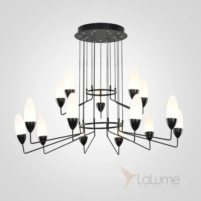 Подвесная люстра TACT 8+4 от ImperiumLoft