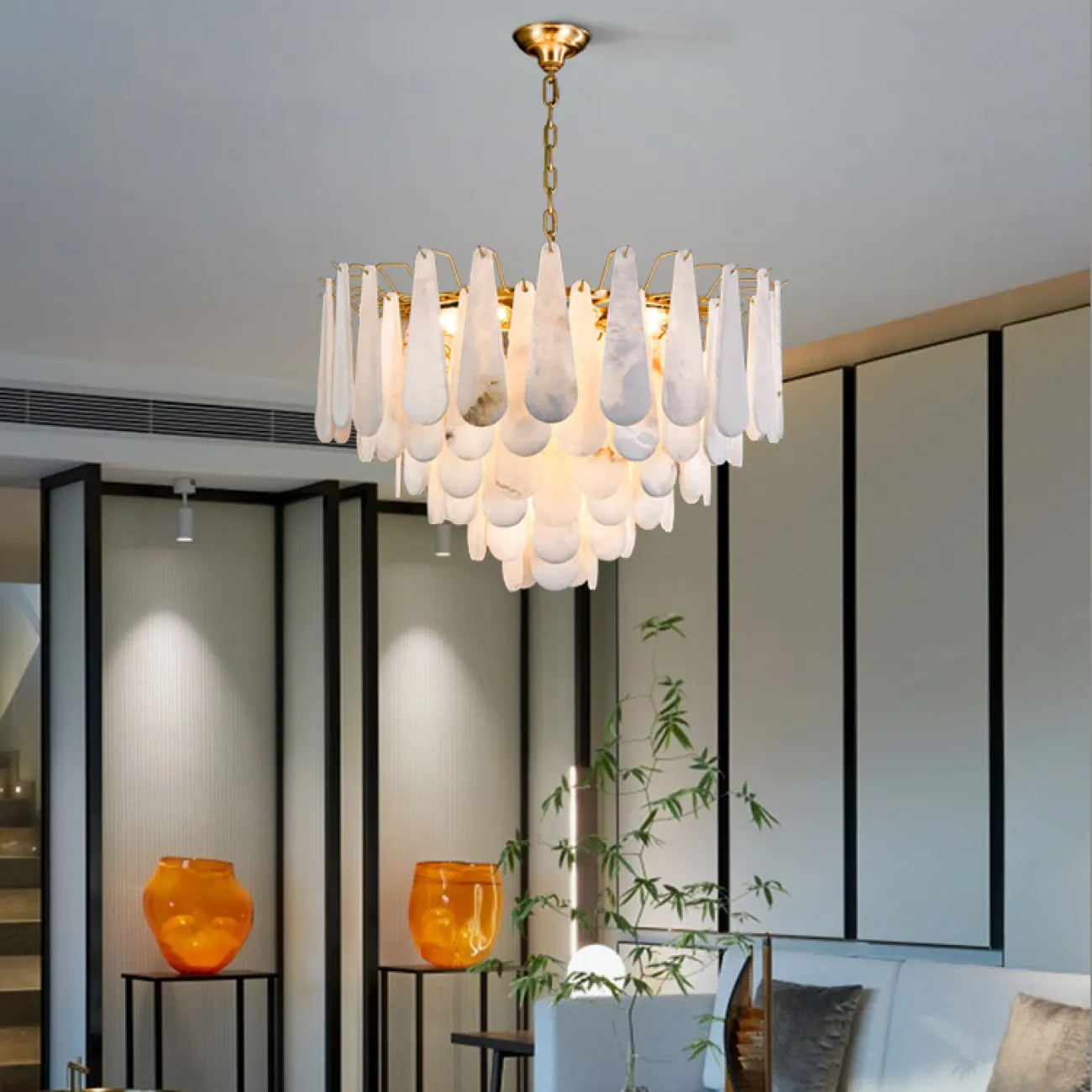 Подвесная люстра RADA MARBLE D80 от ImperiumLoft