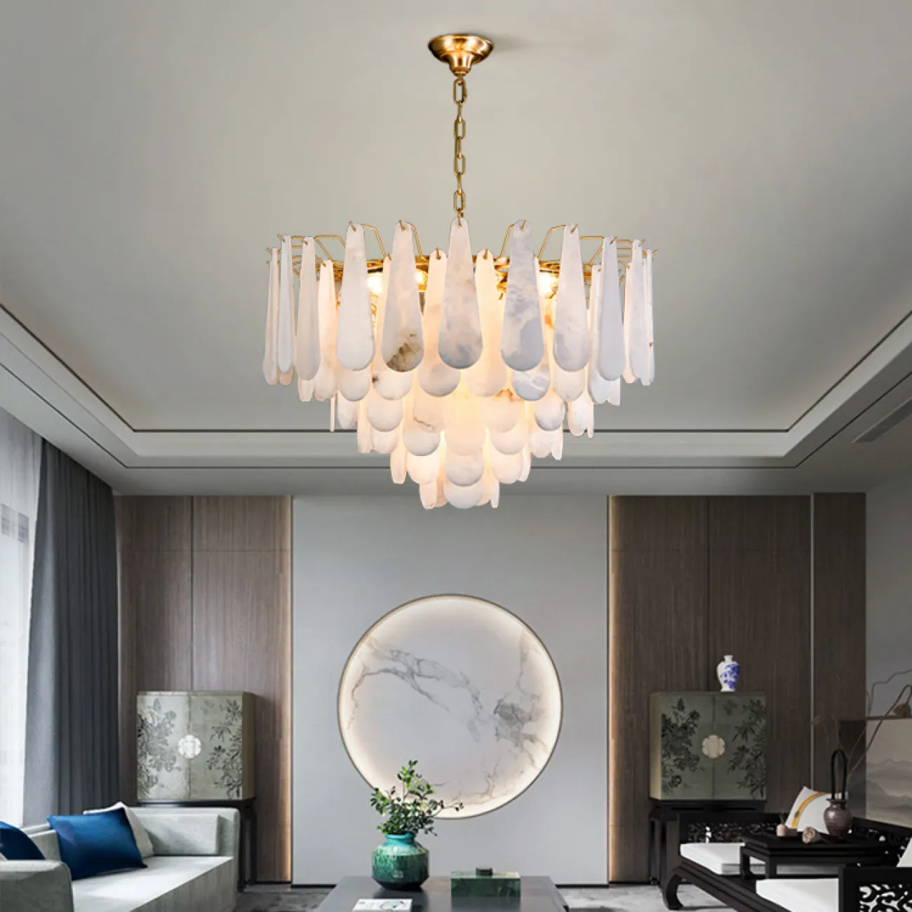 Подвесная люстра RADA MARBLE D55 от ImperiumLoft