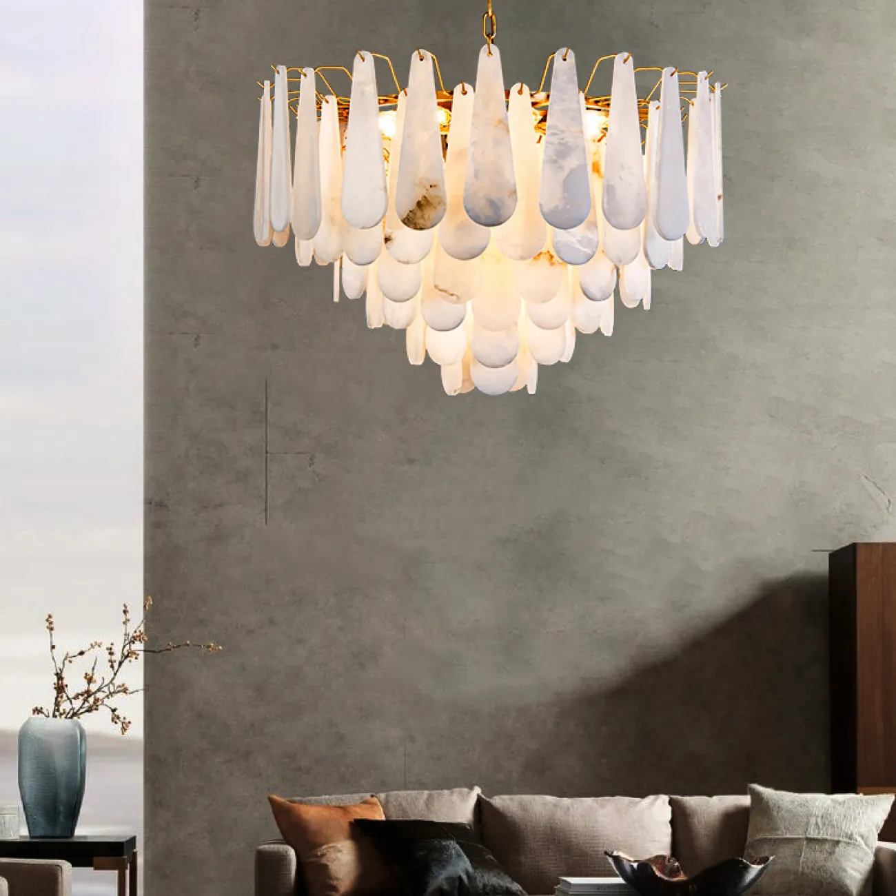Подвесная люстра RADA MARBLE D80 от ImperiumLoft