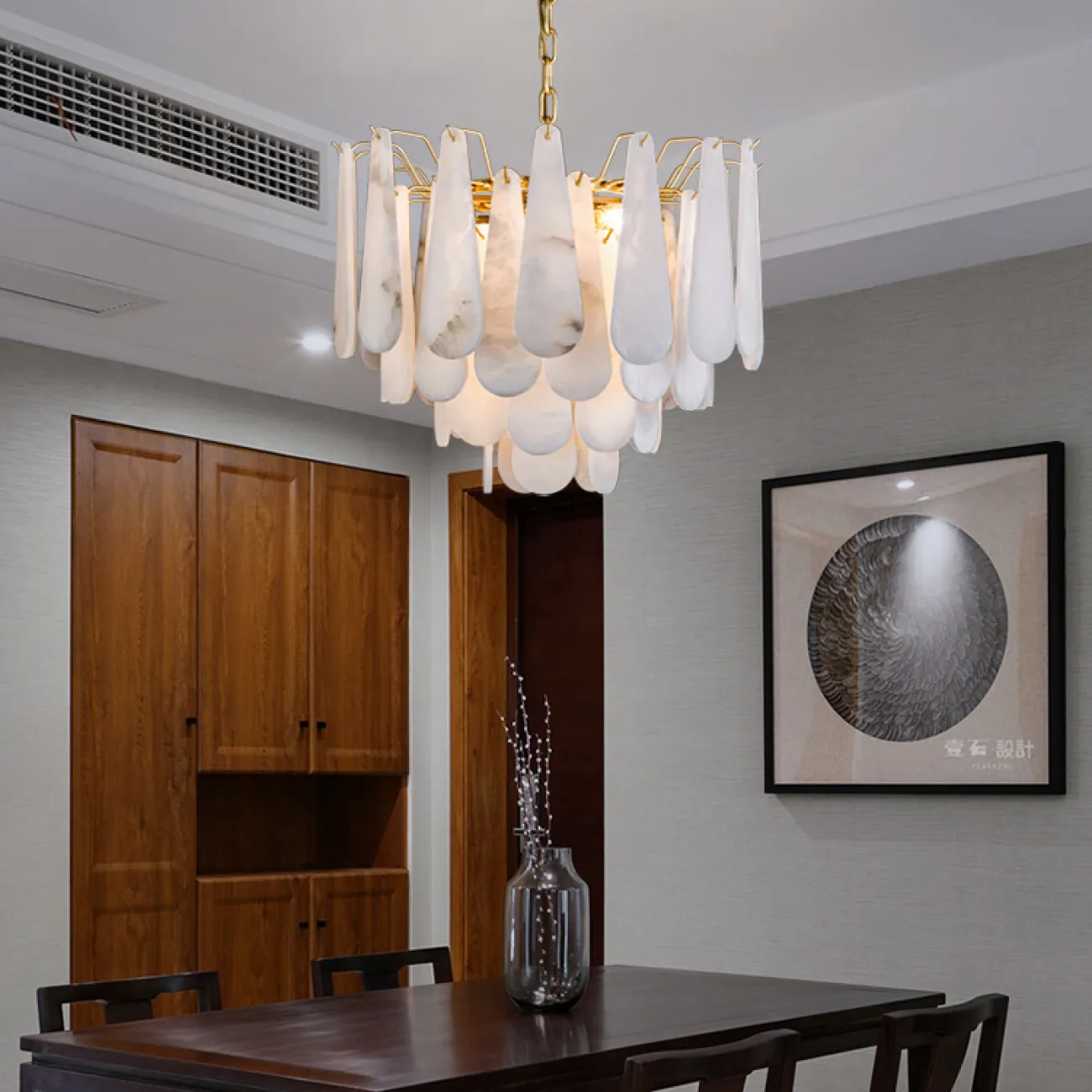 Подвесная люстра RADA MARBLE D80 от ImperiumLoft