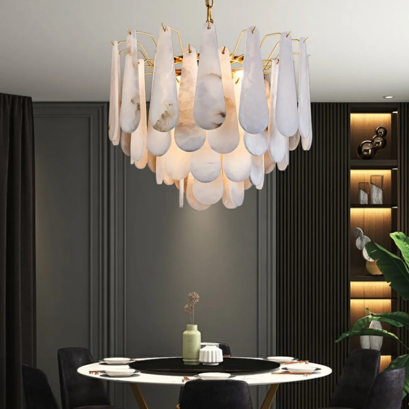 Подвесная люстра RADA MARBLE D80 от ImperiumLoft