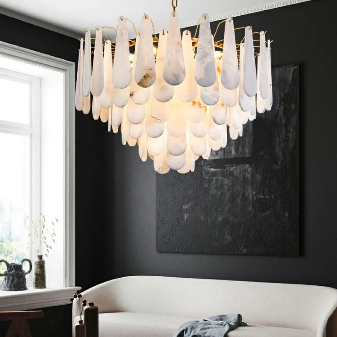 Подвесная люстра RADA MARBLE D55 от ImperiumLoft