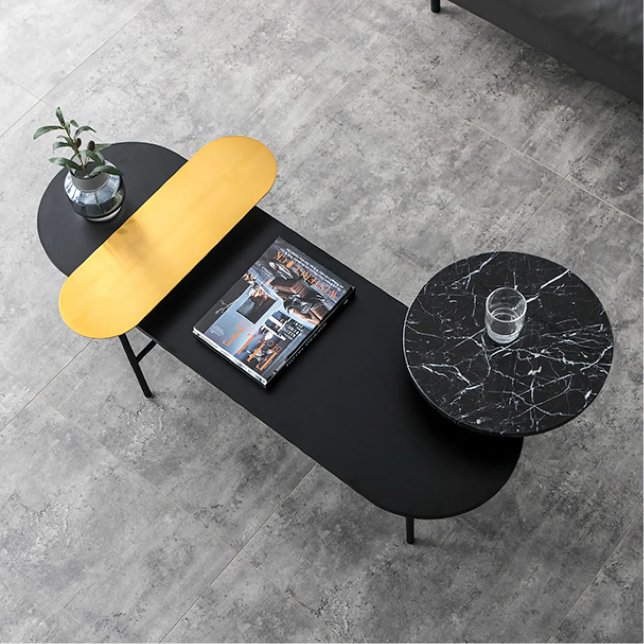 Дизайнерский журнальный столик LaLume-AP00269