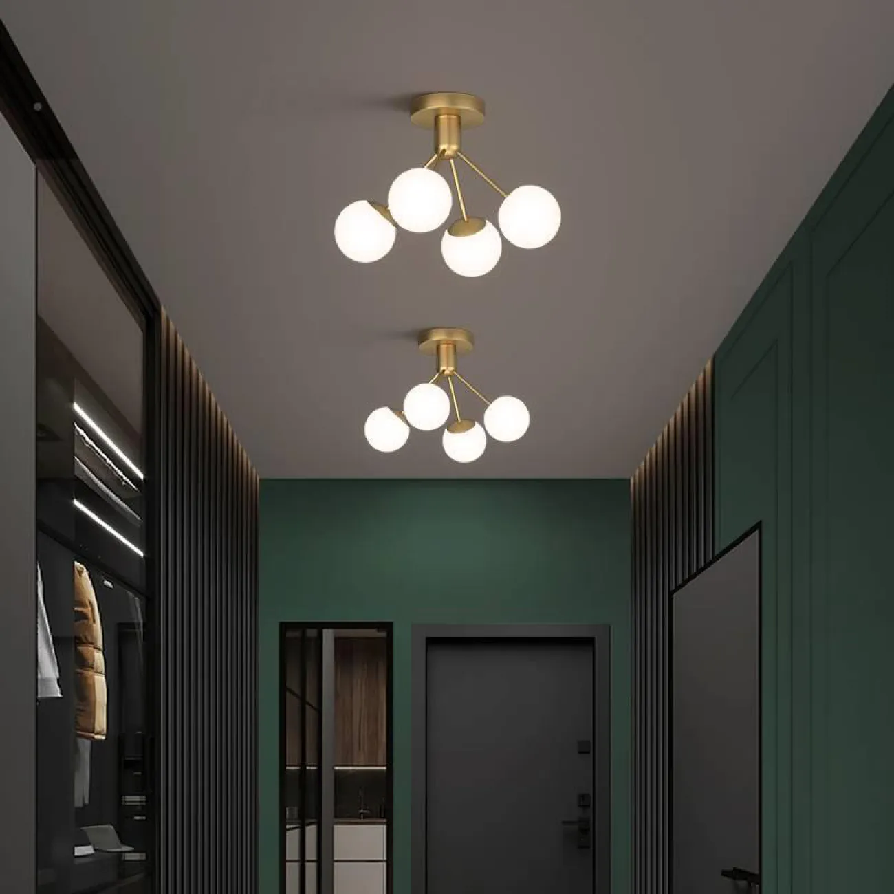 Потолочная люстра ODDA от ImperiumLoft