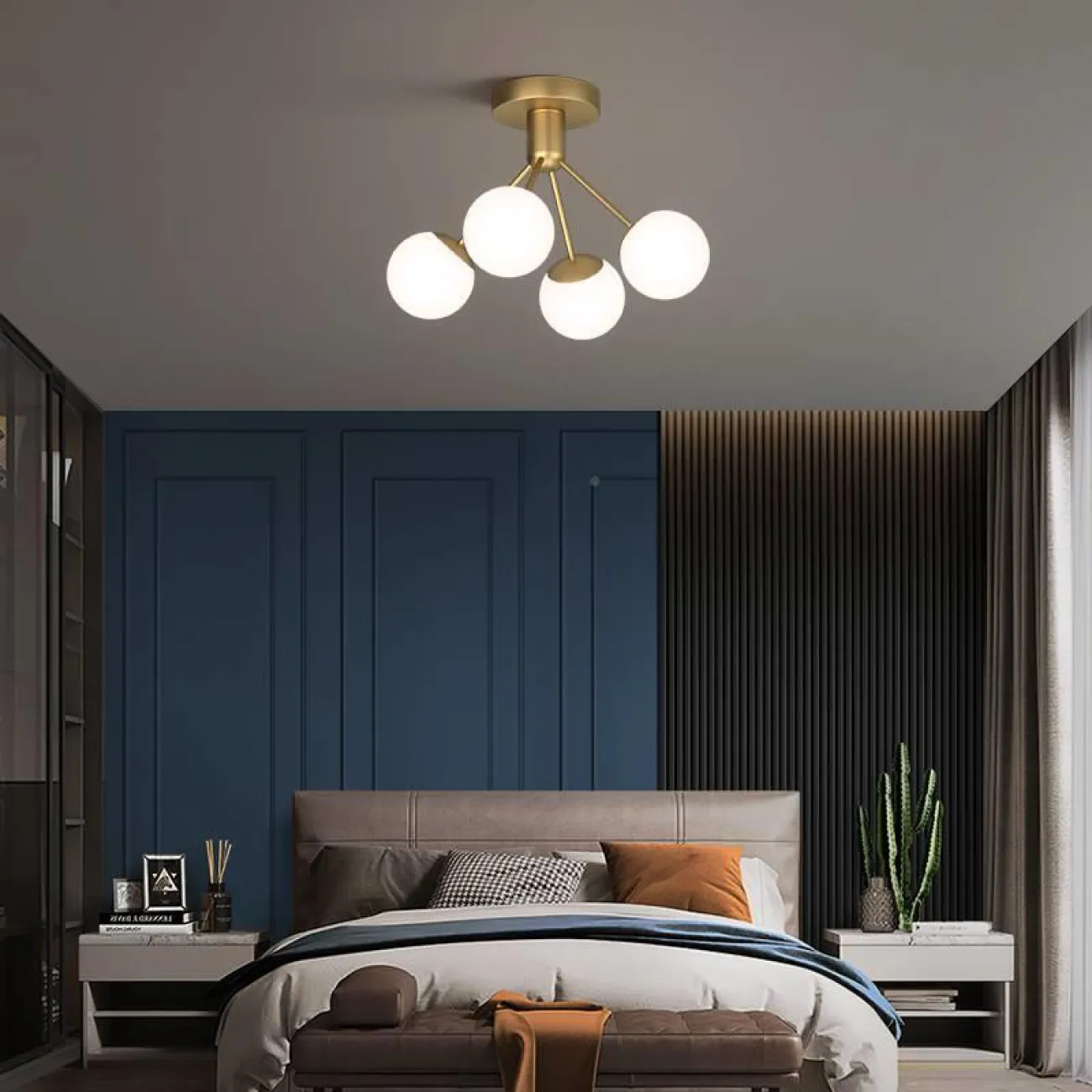 Потолочная люстра ODDA от ImperiumLoft