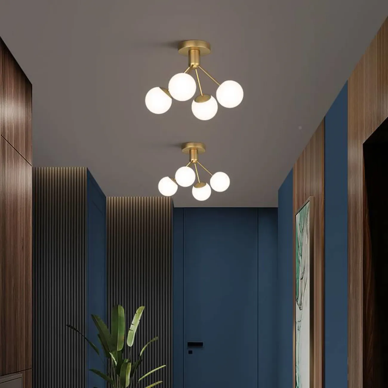 Потолочная люстра ODDA от ImperiumLoft